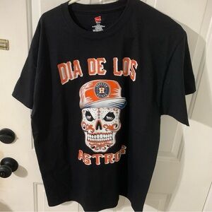 Dia de los Astros Black T-Shirt